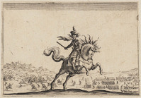 TvB G 4904
<br/>
Generaal te paard ("Capricci")
<br/>
<em>Callot, Jacques (1592 - 1635)</em>